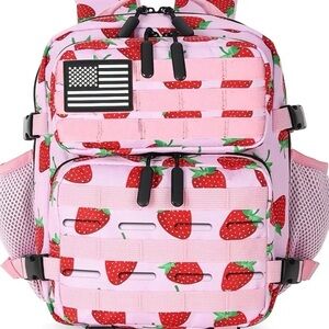 {NEW} 2.38gal Mini Backpack Strawberry Design